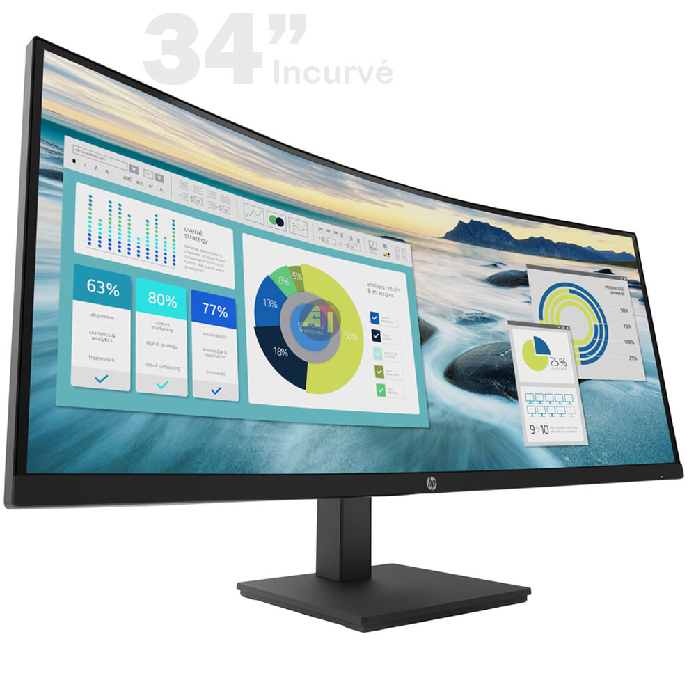 P34hc G4 HP P34hc G4, Ecran 34 Pouces Incurvé