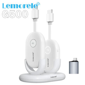 LEMORELE G500 2 Lemorele G500 - Émetteur et Récepteur HDMI Sans Fil Portable