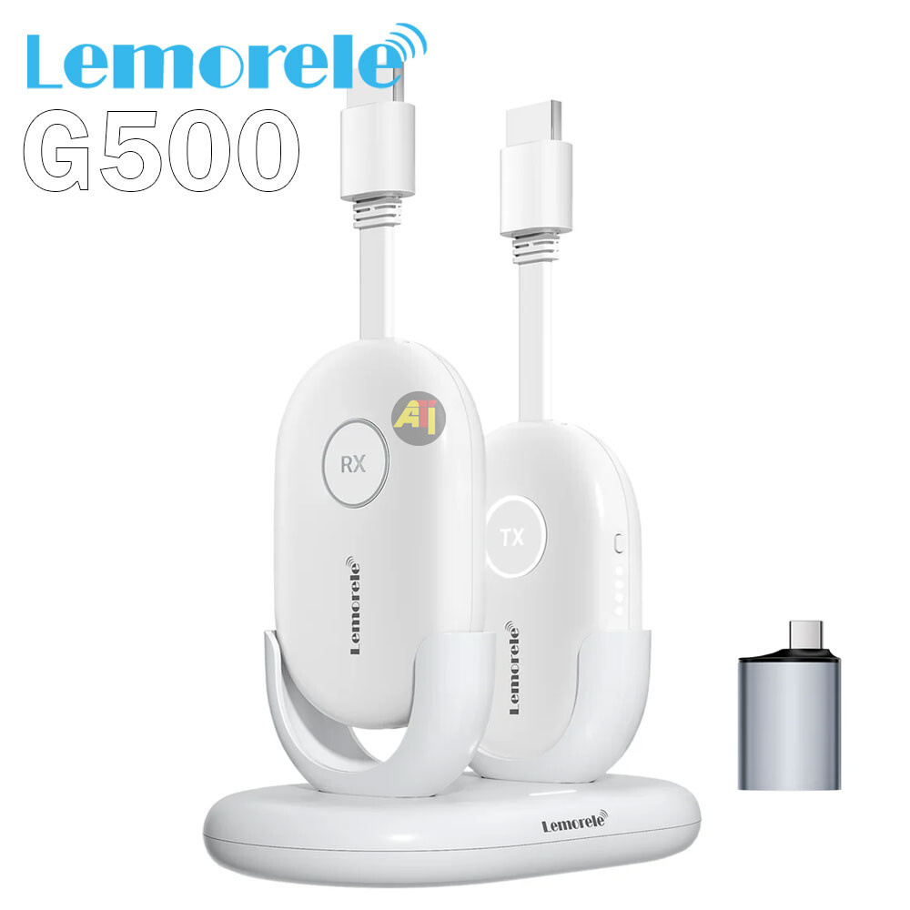 LEMORELE G500 2 Lemorele G500 - Émetteur et Récepteur HDMI Sans Fil Portable
