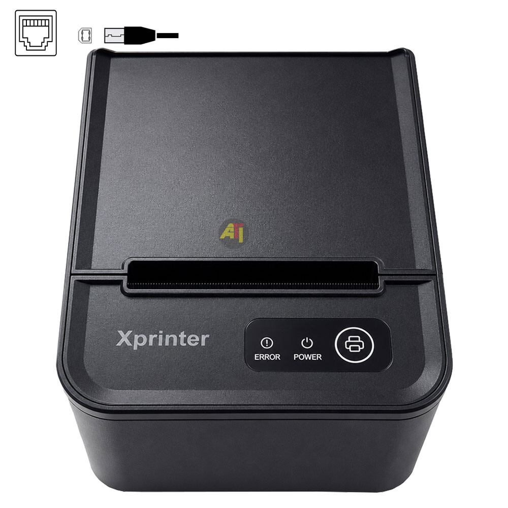Xprinter XP 80T UBSLAN Xprinter XP-80T - Imprimante thermique directe 80 mm | USB, Ethernet RJ45 – Image 2