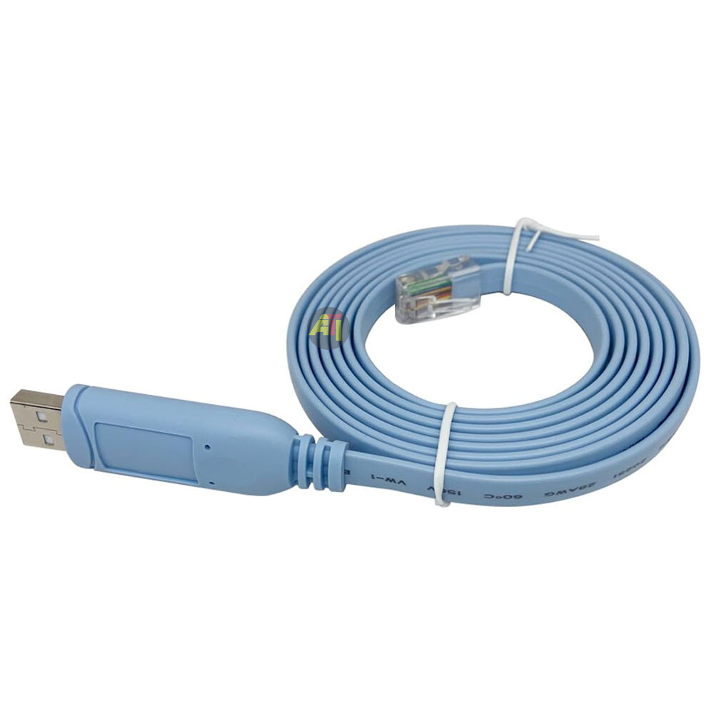 CableConsole2 Câble Console USB vers RJ45 | Adaptateur série RS232 Plug-and-Play, 1,5 mètres – Image 2