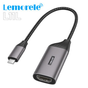 LEMORELE L11L.jpg 2 Lemorele L11L - Adaptateur Vidéo USB-C vers HDMI