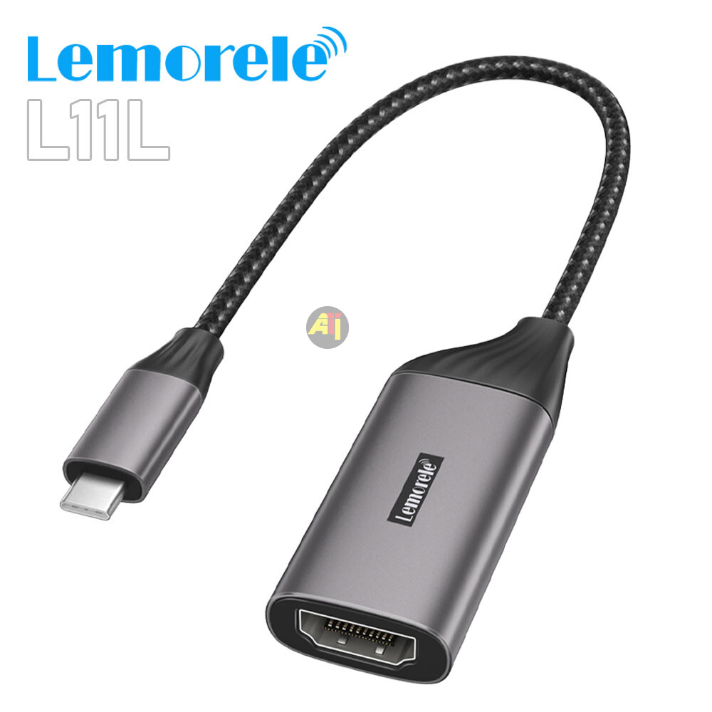 LEMORELE L11L.jpg 2 Lemorele L11L - Adaptateur Vidéo USB-C vers HDMI