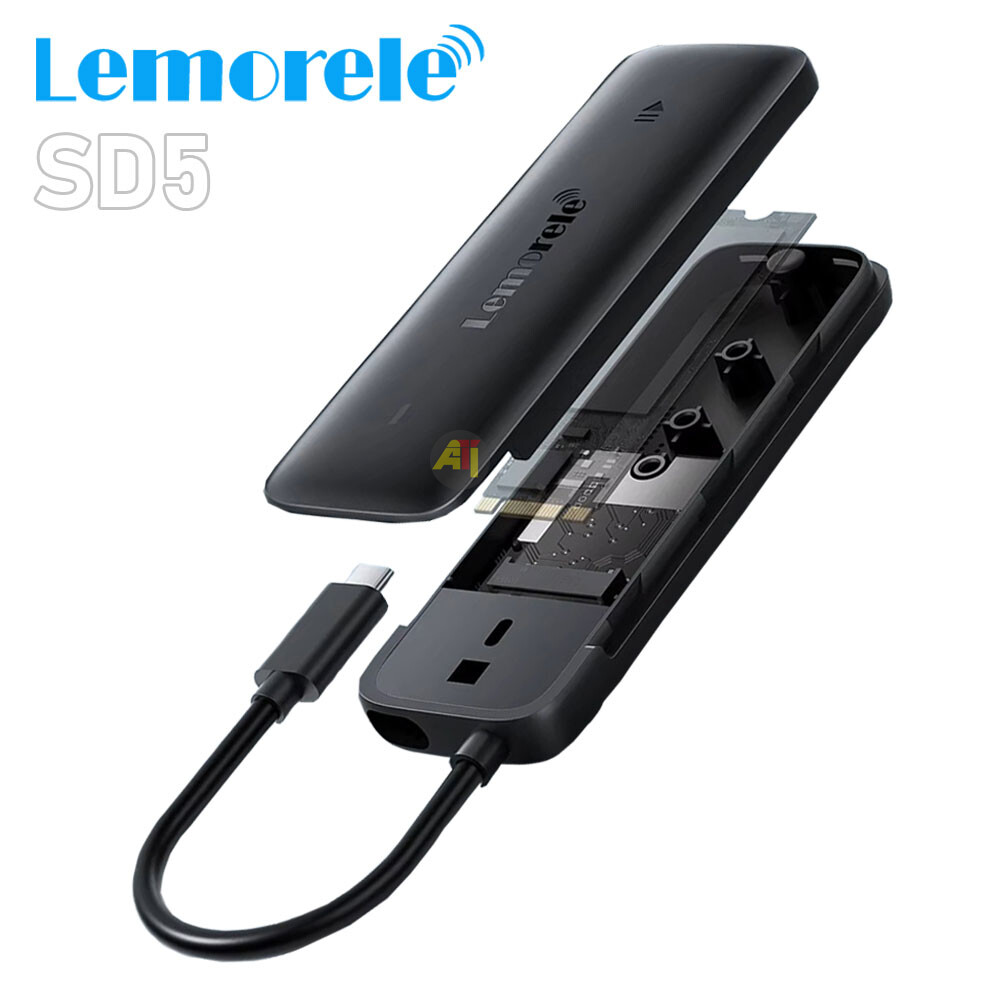 LEMORELE SD5 1 Lemorele SD5 - Boitier pour SSD M.2 nVME