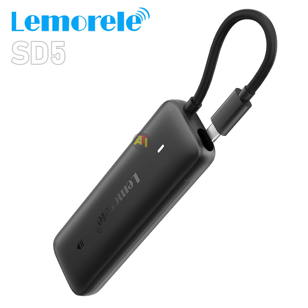 LEMORELE SD5 2 Lemorele SD5 - Boitier pour SSD M.2 nVME - Câble USB-C 3.2 Gen2 - Supporte jusqu'à 4To | 10Gbit/s – Image 2